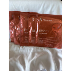 Dr. Dennis Gross Vitamin C Lactic Biocellulose Brightening Treatment Mask Set 5